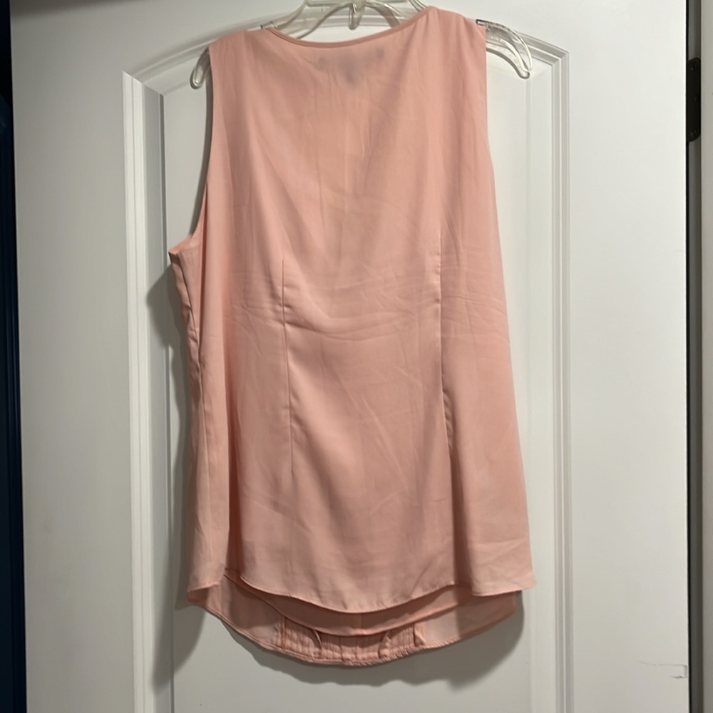 WHBM Pink Ruffle Tank Top - Picture 4 of 6